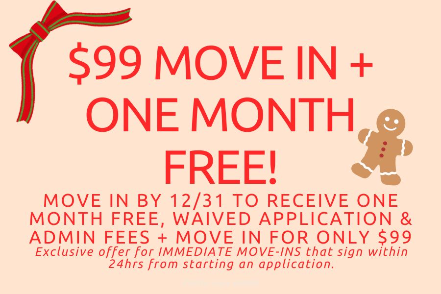 $99 move-in special at The Village on Telluride